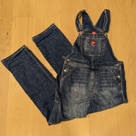 Blue Denim Overalls - Picture 1 of 10